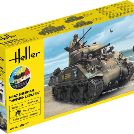 STARTER KIT M4A2 Sherman "Division Leclerc"