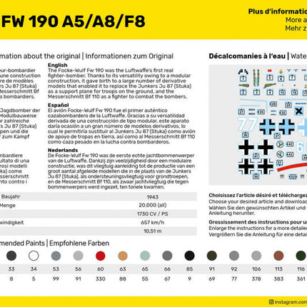 FW 190 A5/A8/F8