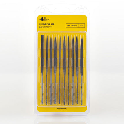 Needle file set (10 pieces)