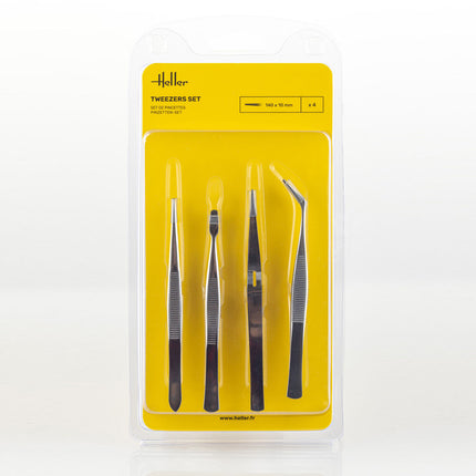 Tweezers Set (4 pieces)