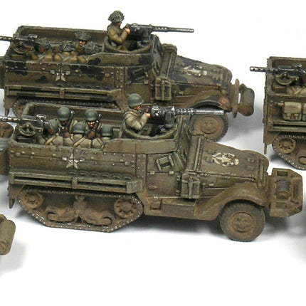 M3 Half-Track (6 Modelle) - 12mm/1:144