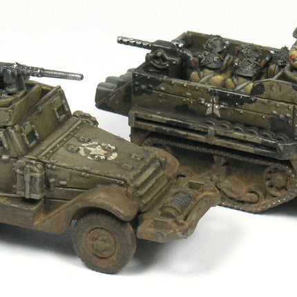 M3 Half-Track (6 Modelle) - 12mm/1:144