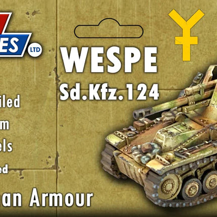 Victrix Wespe (12mm) - 6 Selbstfahrlafetten