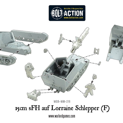 15 cm sFH auf Lorraine Schlepper(f)