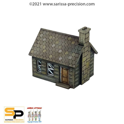 15mm North American Shack - Gelände - Sarissa - M539