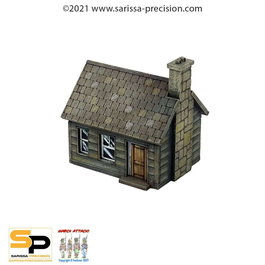 15mm North American Shack - Gelände - Sarissa - M539