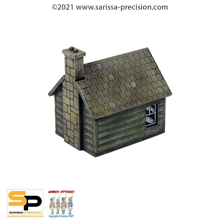 15mm North American Shack - Gelände - Sarissa - M539