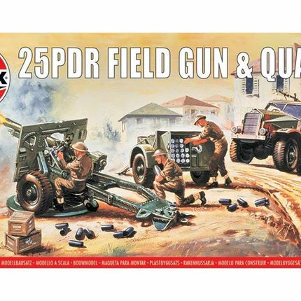 25pdr Field Gun & Quad, Vintage Classics