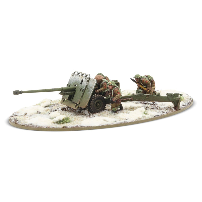 17 pdr Anti - Tank Gun with British Infantry (Winter) Crew - Artillerie - Warlord Games - 403401002