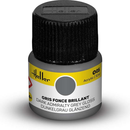 Acrylic Colour 005 Dark Admiralty Grey Gloss