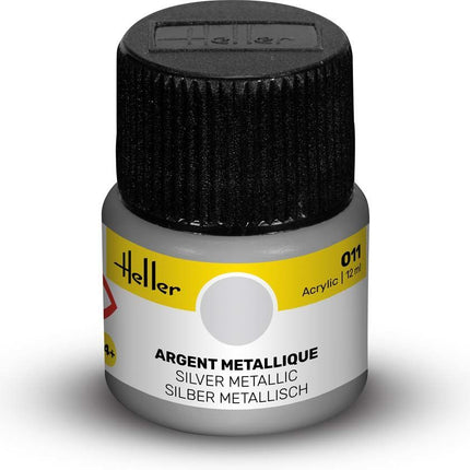 Acrylic Colour 011 Silver Metallic