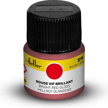 Acrylic Colour 019 Bright Red Gloss