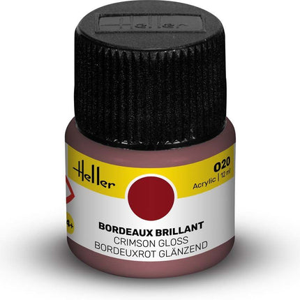 Acrylic Colour 020 Crimson Gloss