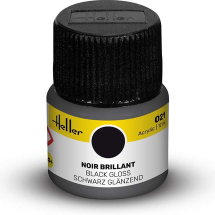 Acrylic Colour 021 Black Gloss
