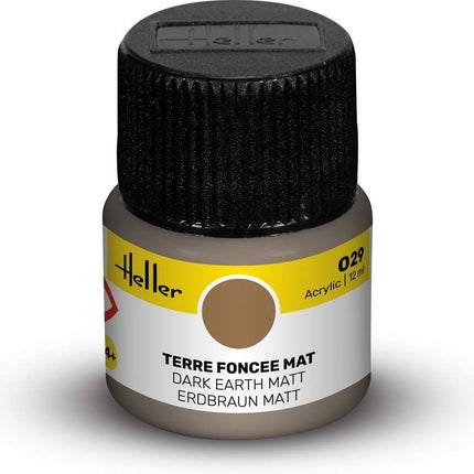 Acrylic Colour 029 Dark Earth Matt