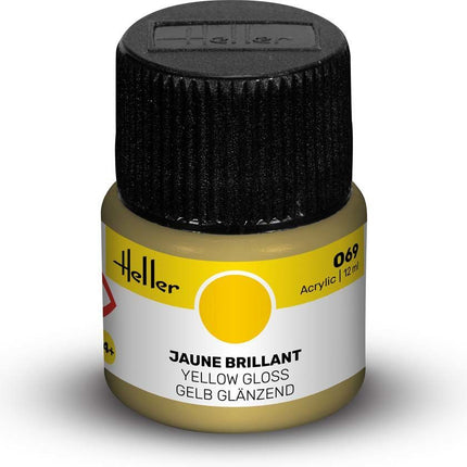Acrylic Colour 069 Yellow Gloss