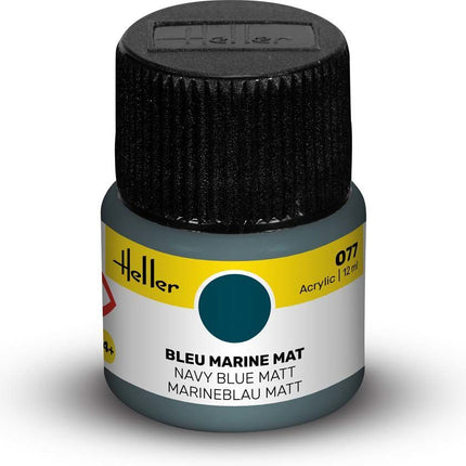 Acrylic Colour 077 Navy Blue Matt