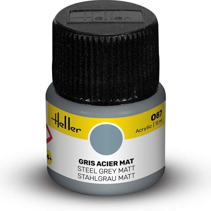 Acrylic Colour 087 Steel Grey Matt