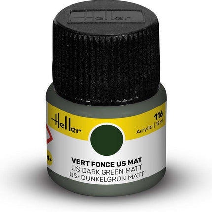 Acrylic Colour 116 US Dark Green Matt