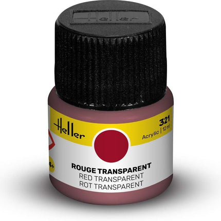 Acrylic Colour 321 Red Transparent