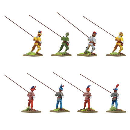 Italian Wars Swiss Pikemen - 'At port 45'