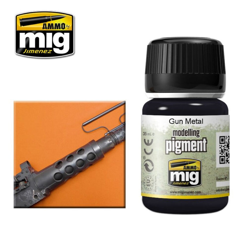 Gun Metal - Pigment (35 ml)