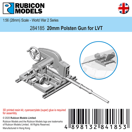 20mm Polsten Gun für LVT