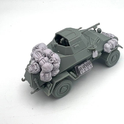 222/223 Armoured Car Stowage Kit - Resin