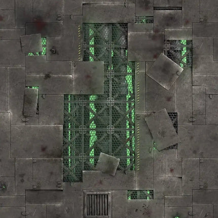 22"x30" Double G - Mat: ChemZone and Lost World - Zubehör - Gamemat - X2CH