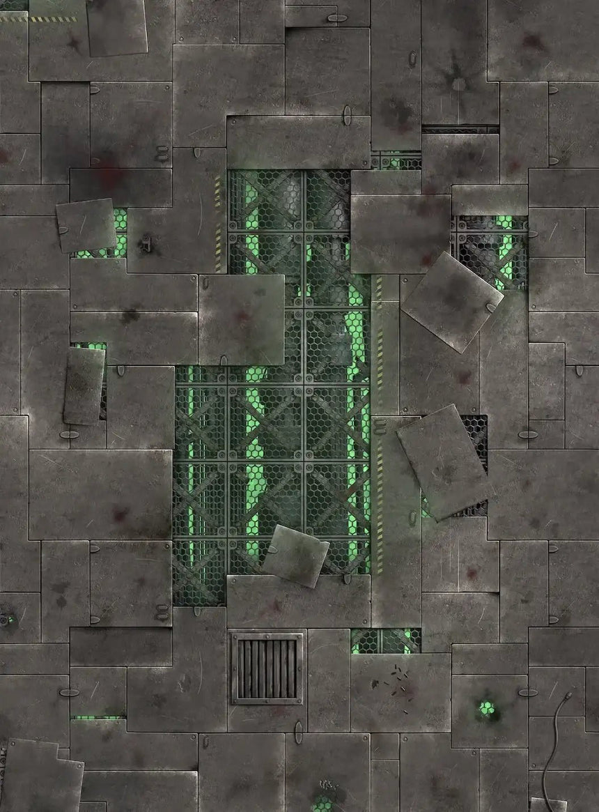 22"x30" Double G - Mat: ChemZone and Lost World - Zubehör - Gamemat - X2CH