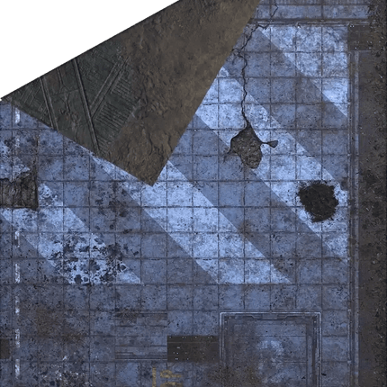 22"x30" Double G - Mat: Cyberpunk and Toxic Badlands - Zubehör - Gamemat - X2EX