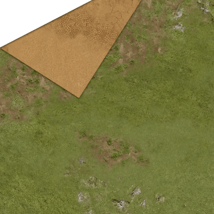 22"x30" Double G - Mat: Highlands and Sands - Zubehör - Gamemat - X2HI