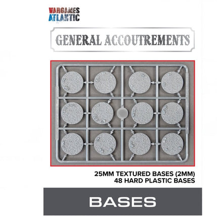 25MM Texture Bases (2MM) - Wargames Atlantic - WAAGA016