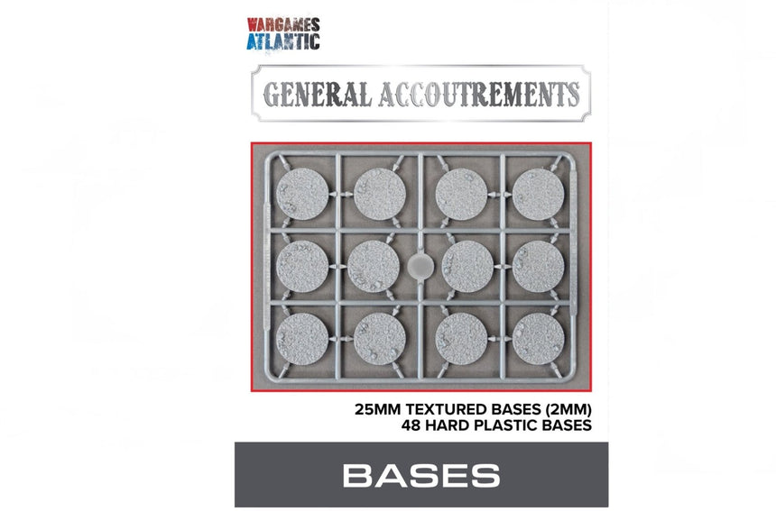 25MM Texture Bases (2MM) - Wargames Atlantic - WAAGA016