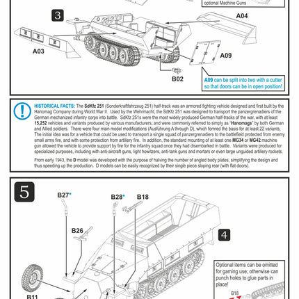 280018 - SdKfz 251/1 Ausf D (aka 251D)