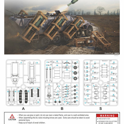 280020 - SdKfz 251D Stuka zu Fuss