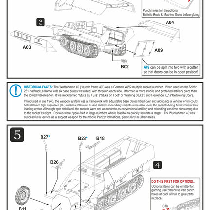 280020 - SdKfz 251D Stuka zu Fuss