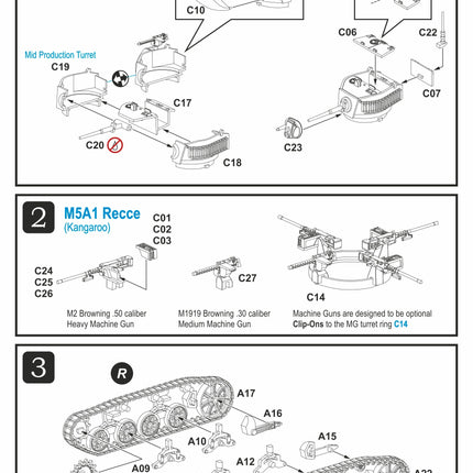 280023 - M5A1 Stuart / M5A1 Recce