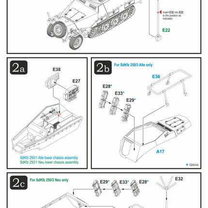 280039 - SdKfz 250/3 & 251/3 Expansion Set