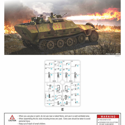280040 - SdKfz 251/16 Ausf C/D Expansion Set