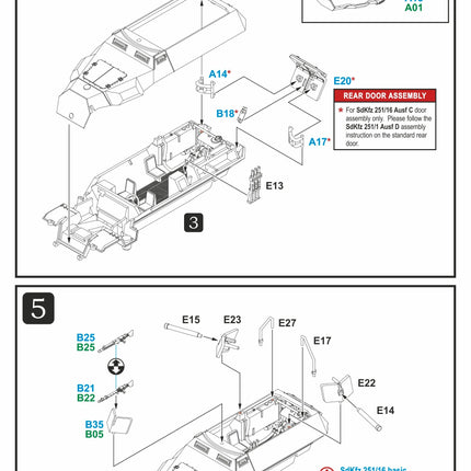 280040 - SdKfz 251/16 Ausf C/D Expansion Set