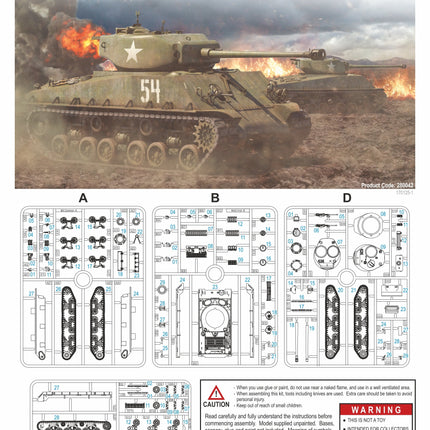 280042 - M4A3 / M4A3E8 Sherman