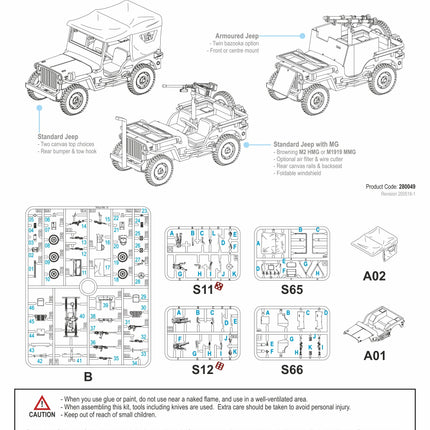280049 - Willys MB ¼ ton 4x4 Truck (US Standard)