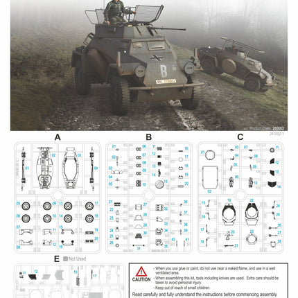 280062 - SdKfz 222/223 Light Armoured Car