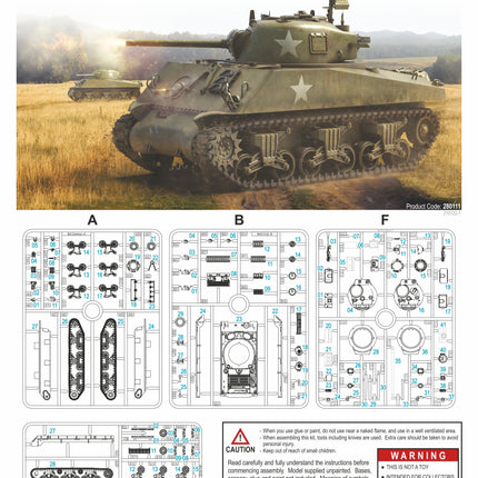 280111 M4A3(75)W / M4A3(105)