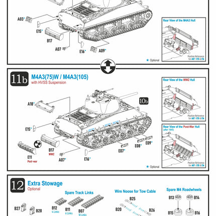 280111 M4A3(75)W / M4A3(105)