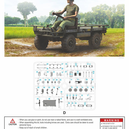 280131 - M274 "Mule" 4x4 Utility Platform Truck