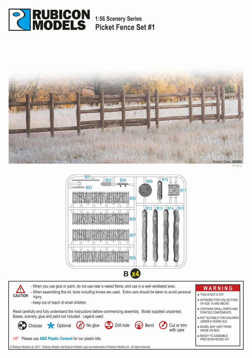 283002 - Picket Fence Set #1