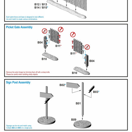 283002 - Picket Fence Set #1