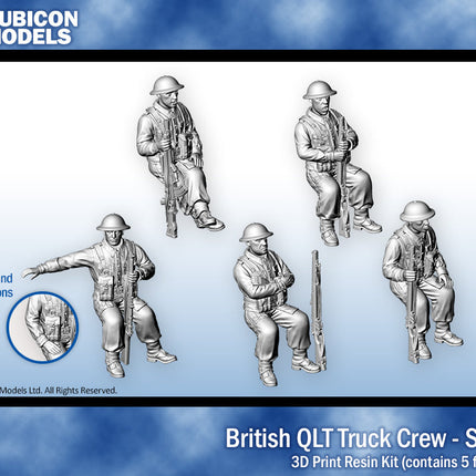 British QLT Truck Passengers Set 1